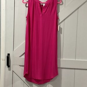 Amazon Essentials Fuchsia Sleeveless Blouse
